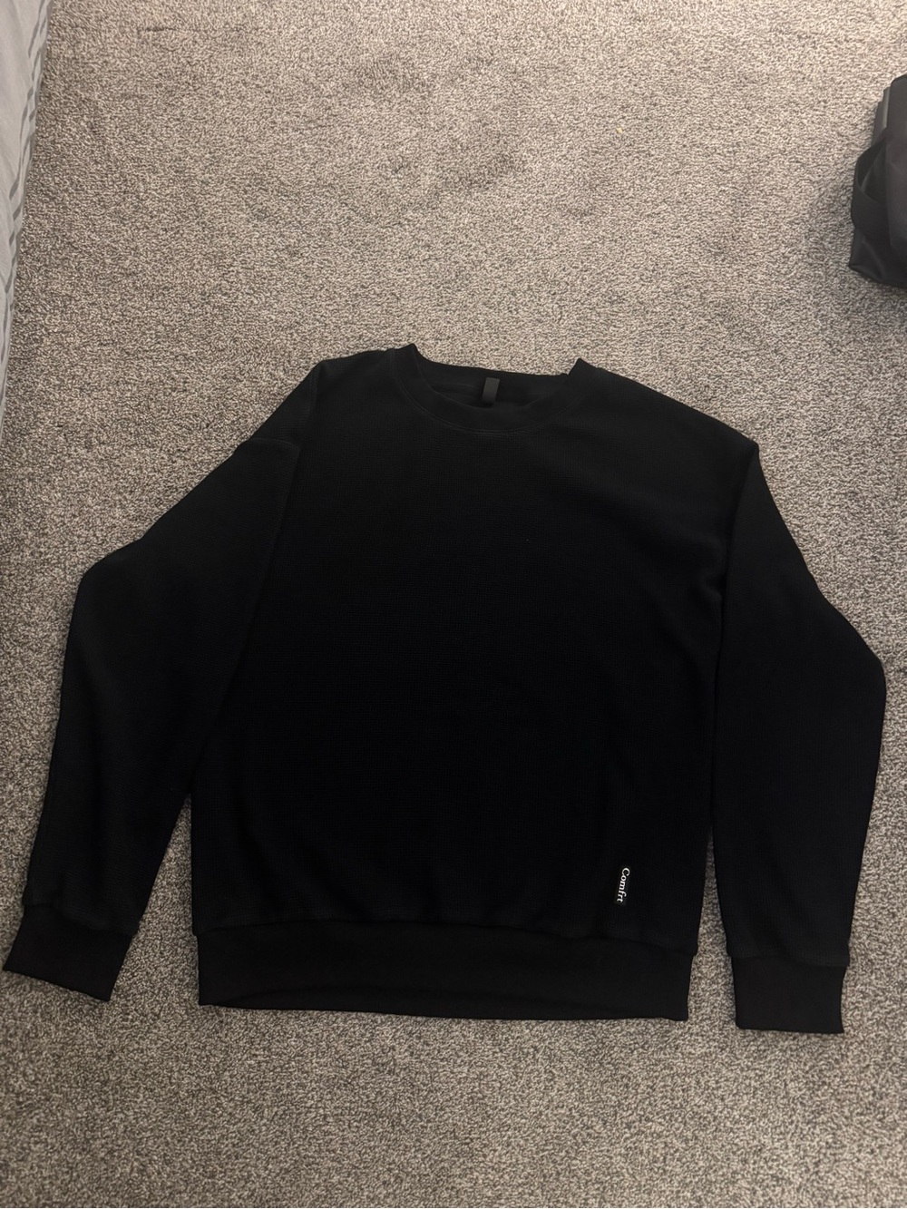 Comfrt Waffle Crewneck